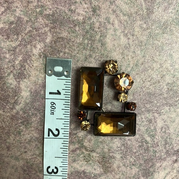 Vintage Modernist Style Brooch - Picture 3 of 4